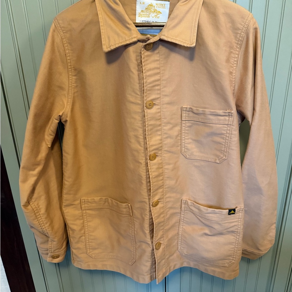 Men’s Lightweight Beige Chore Jacket
